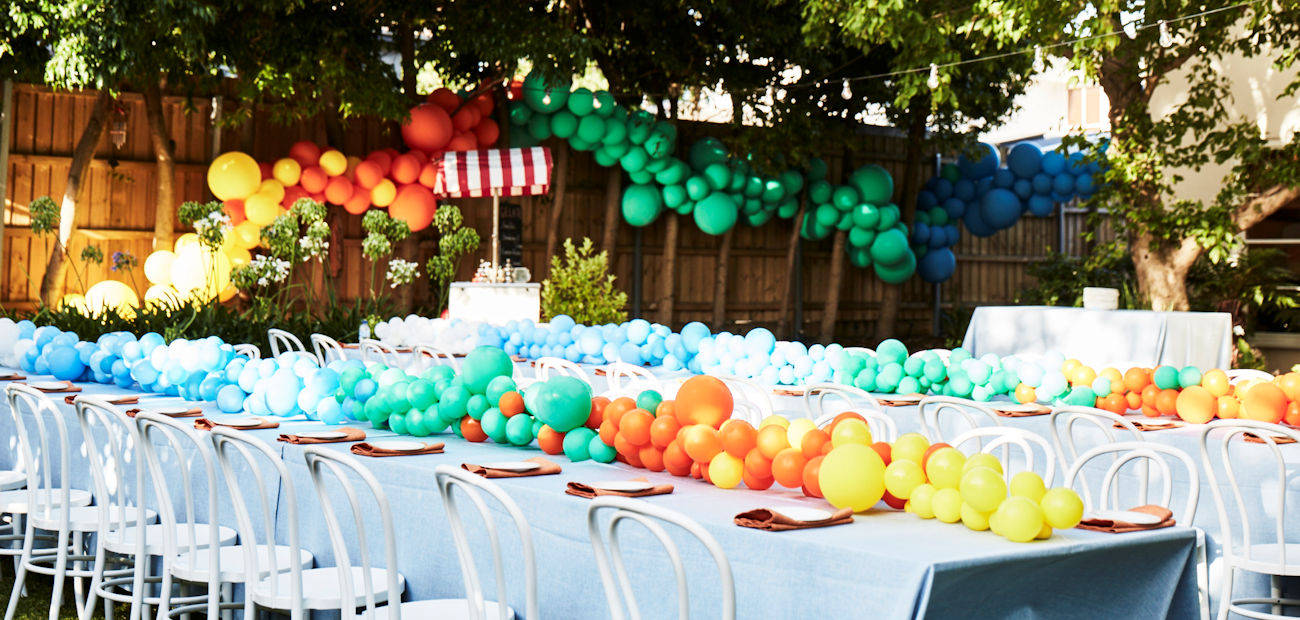 Garden and Table Setting