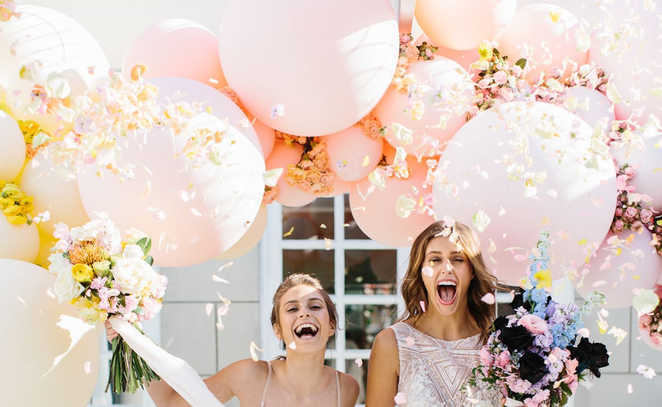 fun wedding balloons